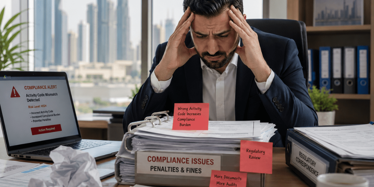 How Choosing the Wrong Activity Code Increases Your Compliance Burden
